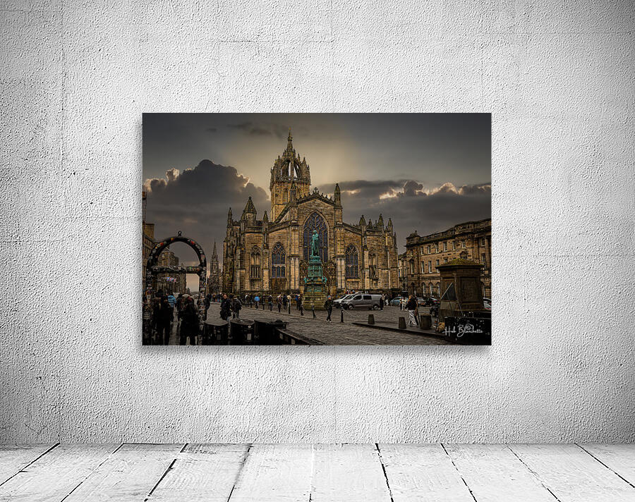 St Giles Cathedral High Kirk of Edinburgh Scotland UK Wall Preview