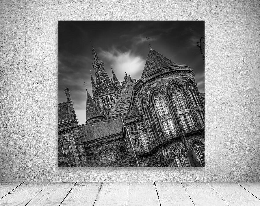 Gothic Revival architecture of the University of Glasgow’s Gilmorehill campus Scotland UK Wall Preview