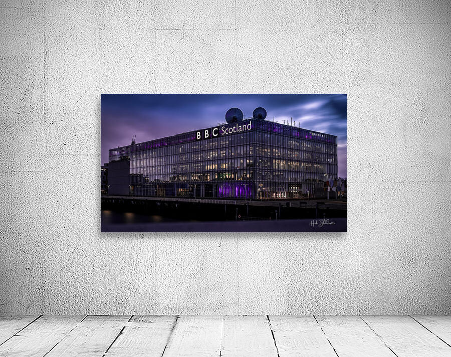 BBC Scotland headquarters at Pacific Quay in Glasgow Wall Preview