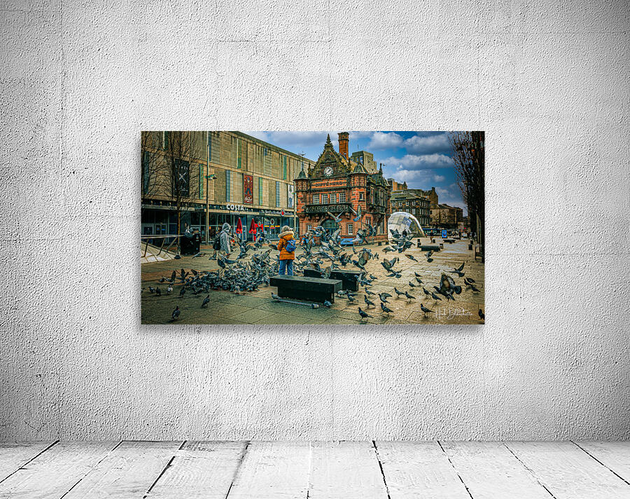St Enoch Square Glasgows city center Scotland UK Wall Preview