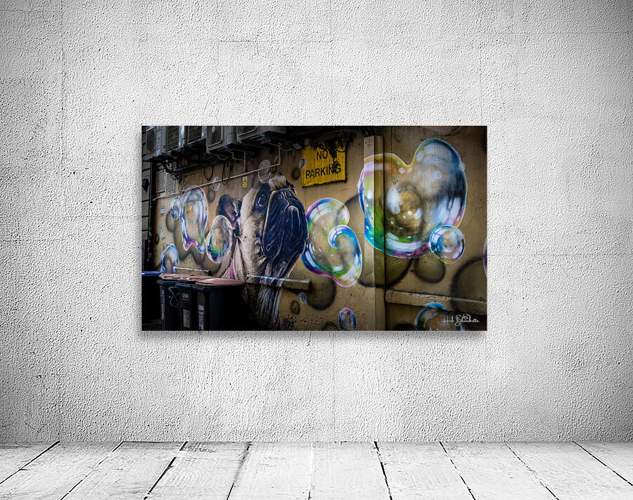 The Pug Mural Glasgow Scotland UK Wall Preview