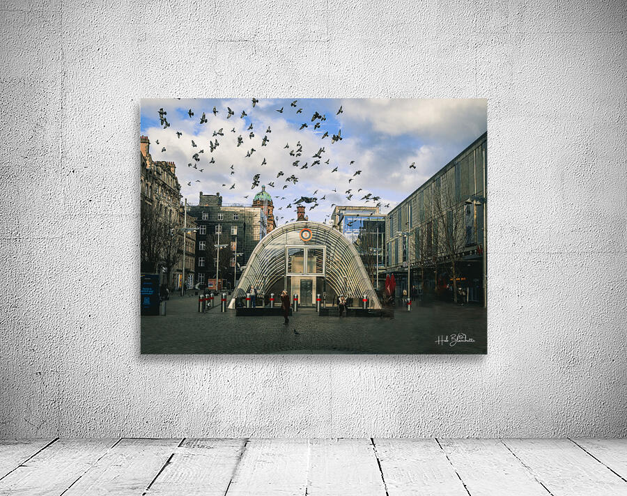 St Enoch Subway Station Glasgow Scotland UK Wall Preview