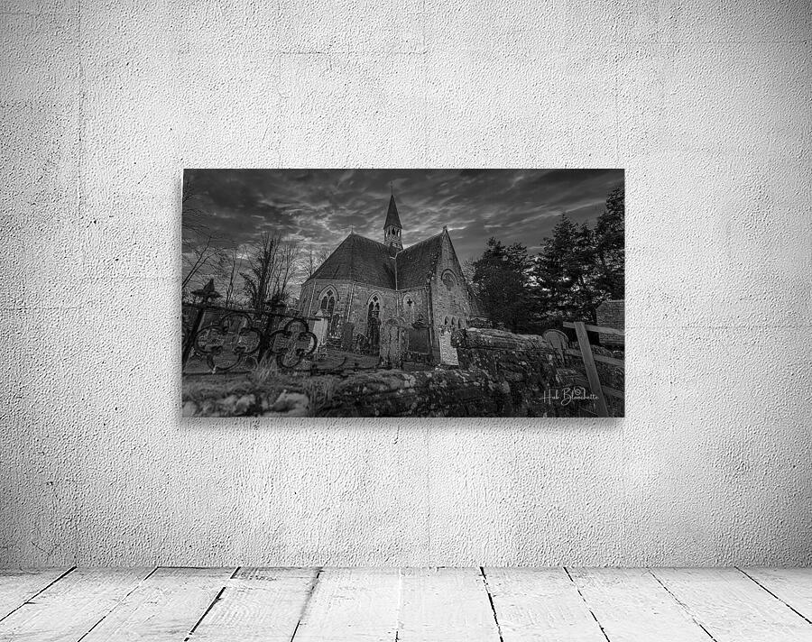 Kilmore Graveyard And Church Drumnadrochit in the Scottish Highlands Wall Preview