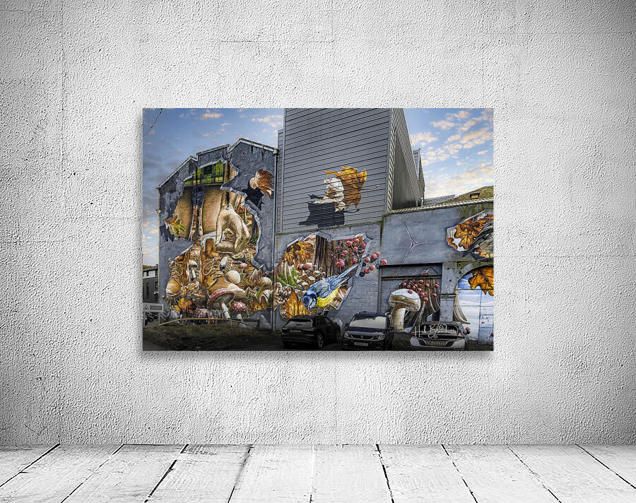 Fellow Glasgow Residents Mural Scotland UK Wall Preview