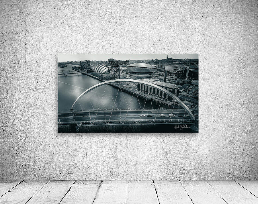 Squinty Bridge Glasgow Scotland UK Wall Preview