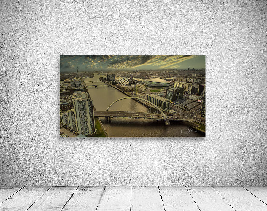 River Clyde Glasgow Scotland UK Wall Preview