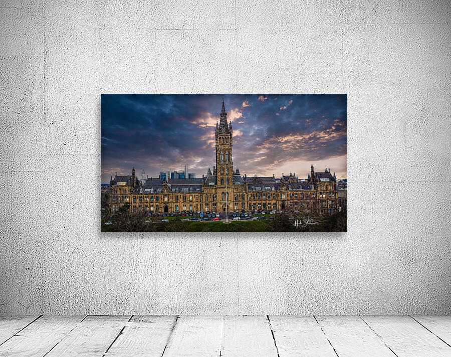 University of Glasgow Gilbert Scott Building Scotland UK Wall Preview