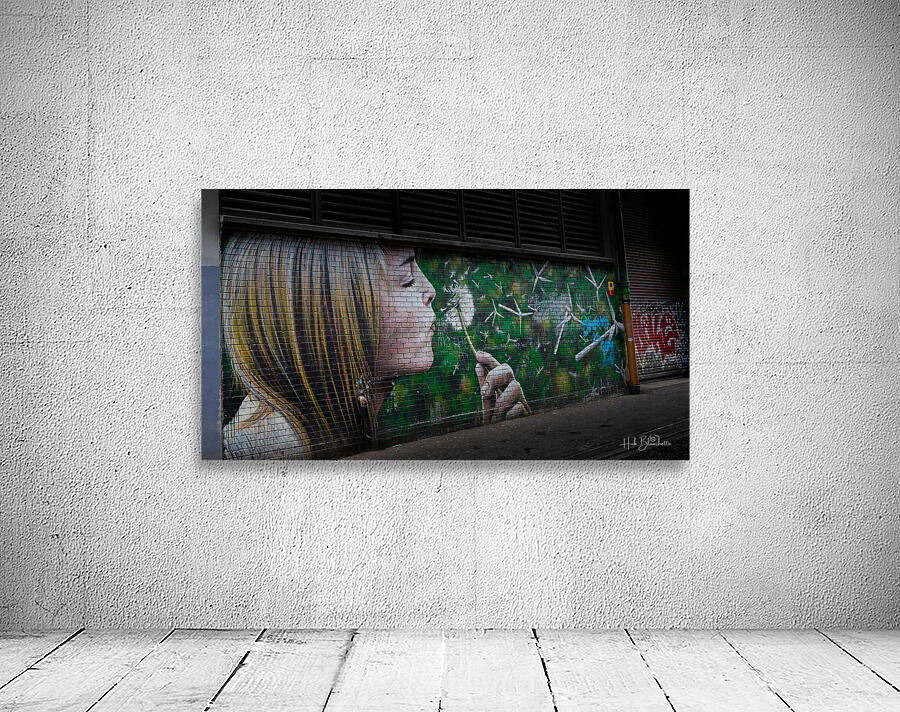 Wind Power Mural Glasgow Scotland UK Wall Preview