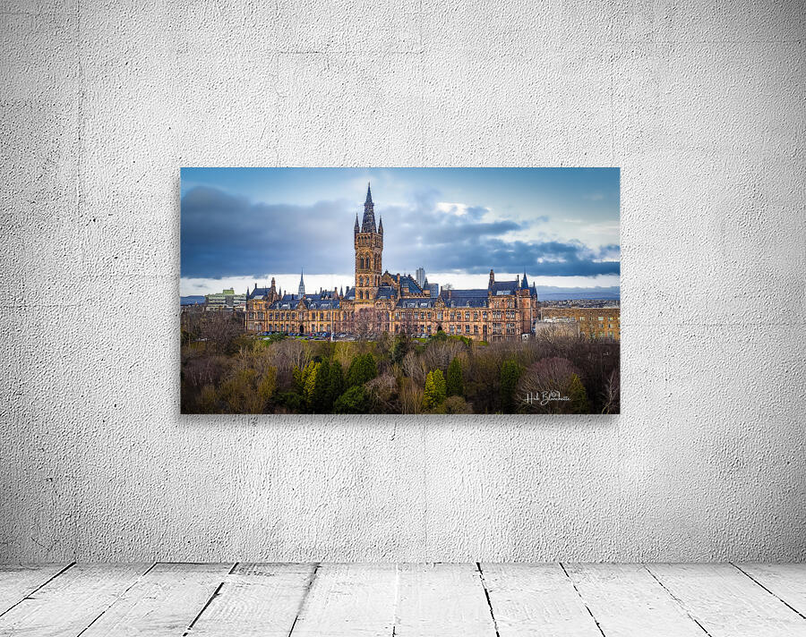 Gilbert Scott Building University of Glasgow Scotland UK  Wall Preview