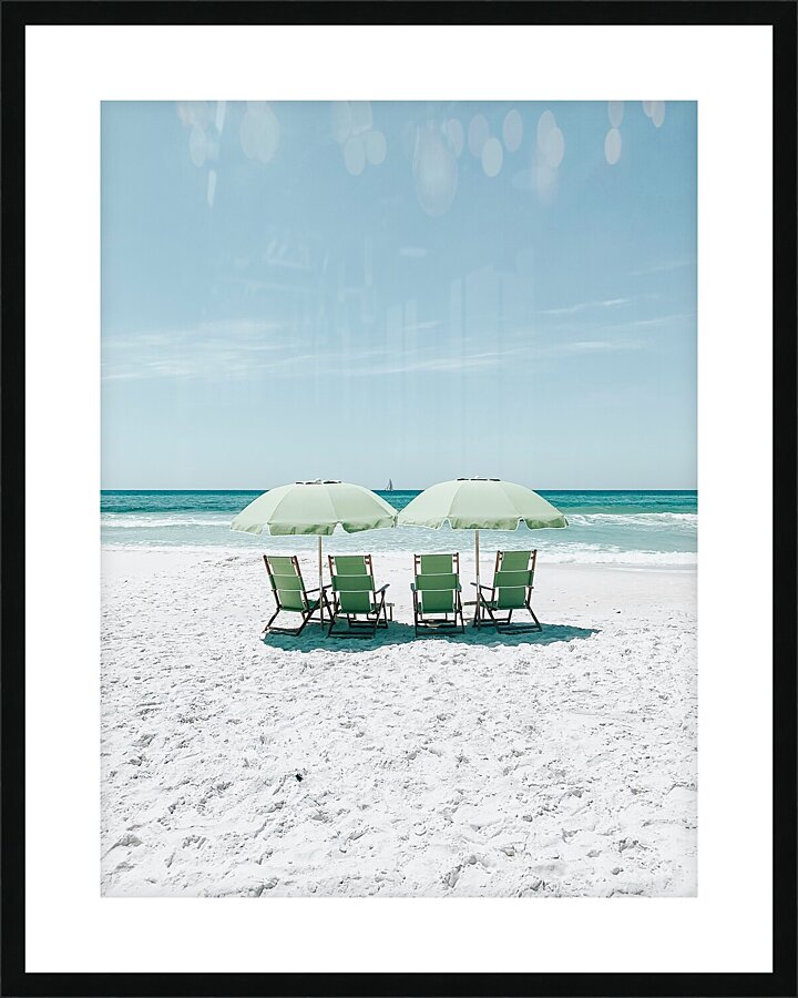 Welcome To The Beach Picture Frame print