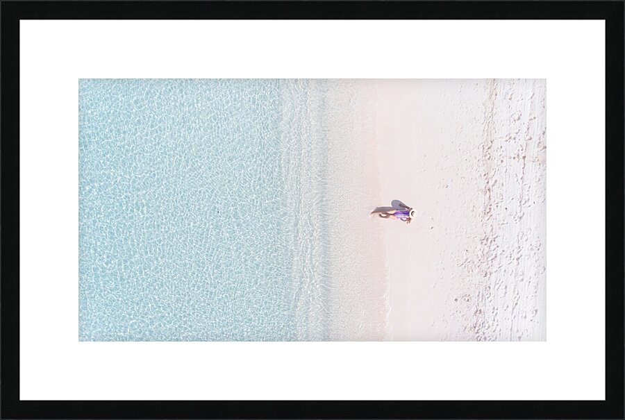 Clear Water Picture Frame print