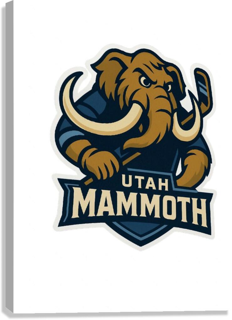 Utah Mammoth 10 Canvas Print