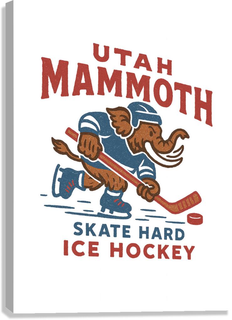 Utah Mammoth 25 Canvas Print