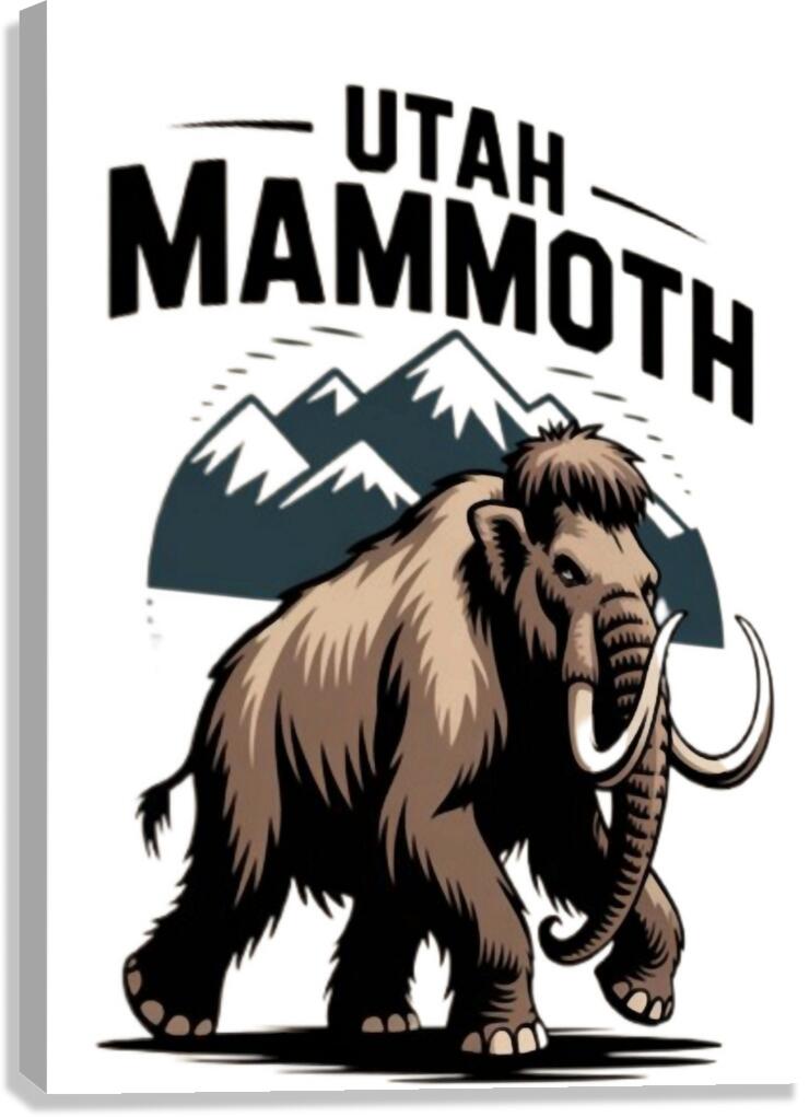 Utah Mammoth 32 Canvas Print