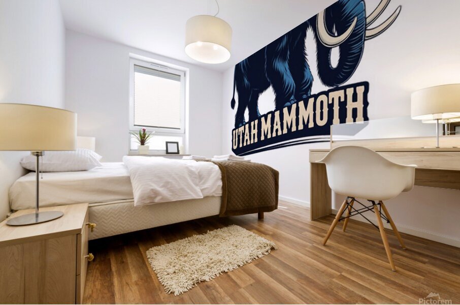 Utah Mammoth 2 Mural print