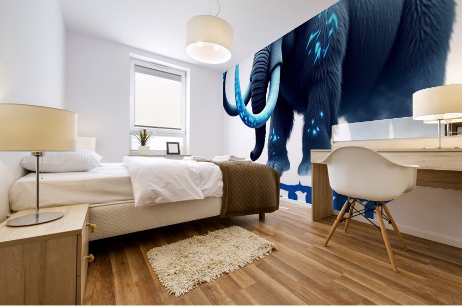 Utah Mammoth 3 Mural print