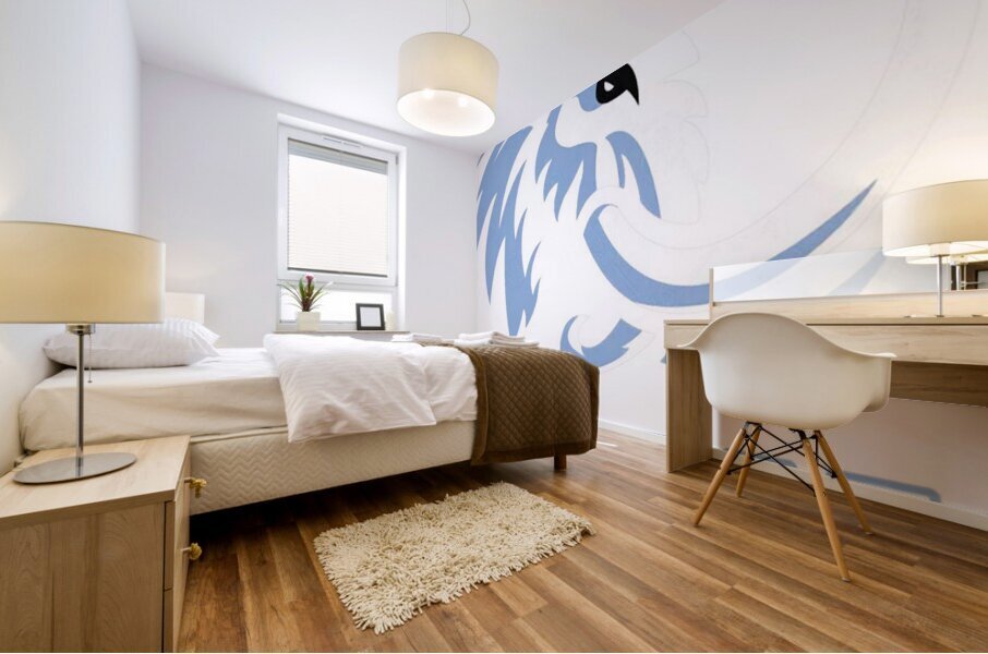 Utah Mammoth 4 Mural print