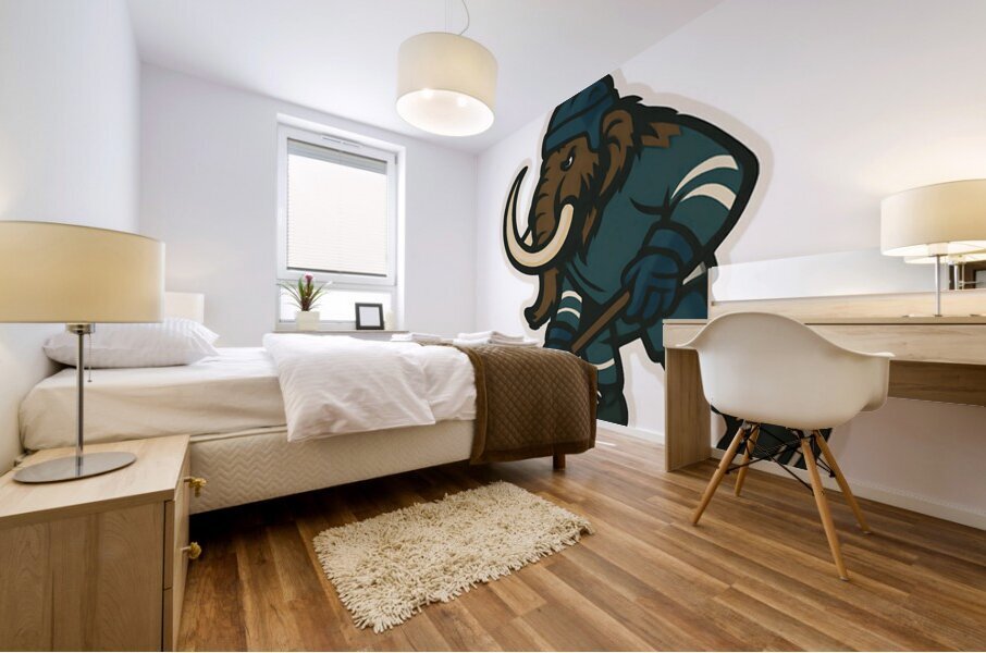 Utah Mammoth 6 Mural print
