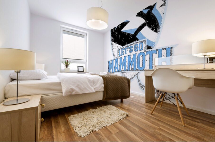 Utah Mammoth 9 Mural print