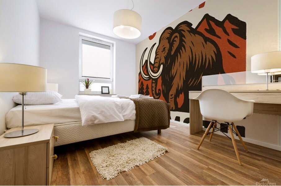 Utah Mammoth 11 Mural print
