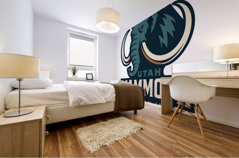 Utah Mammoth 27 Mural print
