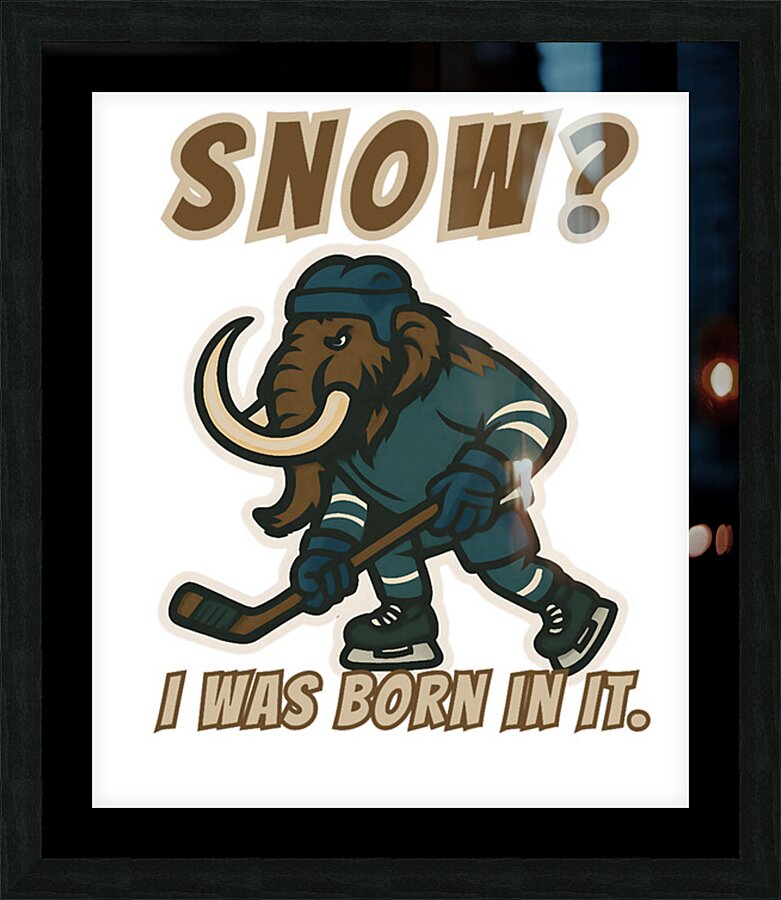 Utah Mammoth 6 Picture Frame print