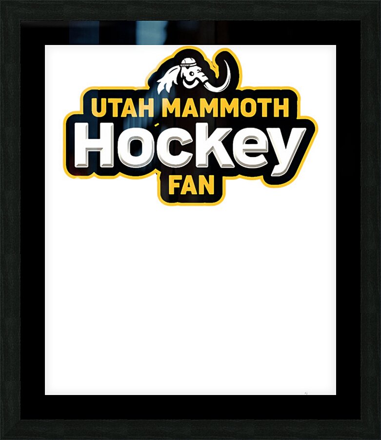 Utah Mammoth 7 Picture Frame print