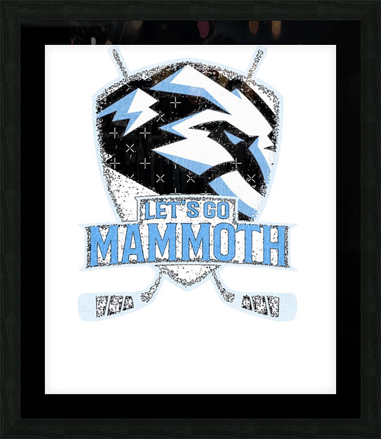 Utah Mammoth 9 Picture Frame print