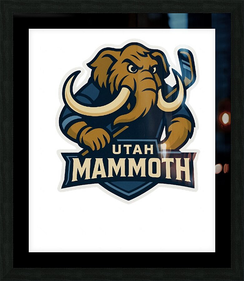 Utah Mammoth 10 Picture Frame print