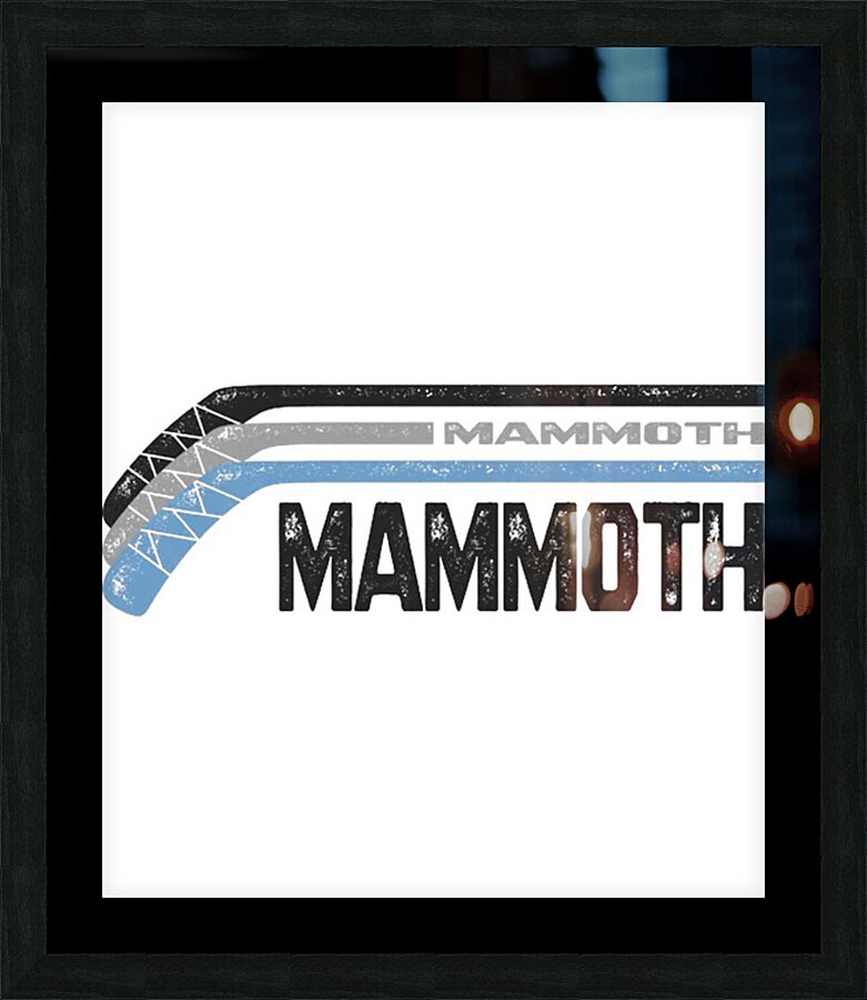 Utah Mammoth 12 Picture Frame print