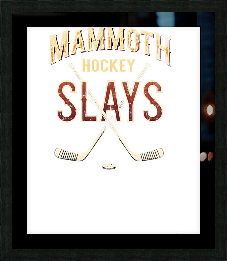 Utah Mammoth 13 Picture Frame print