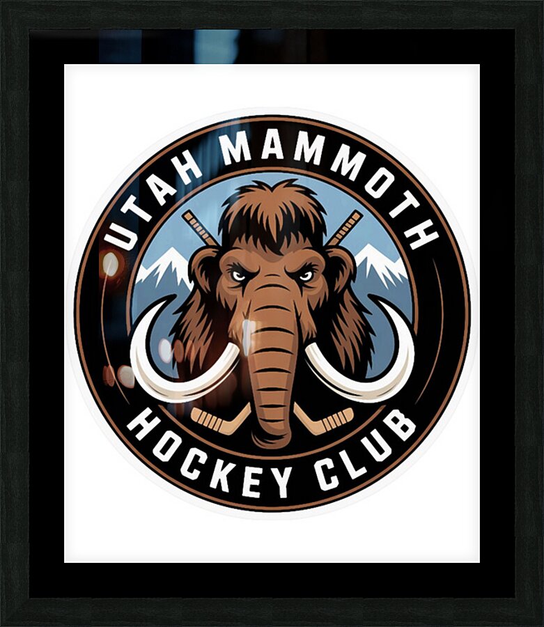 Utah Mammoth 21 Picture Frame print