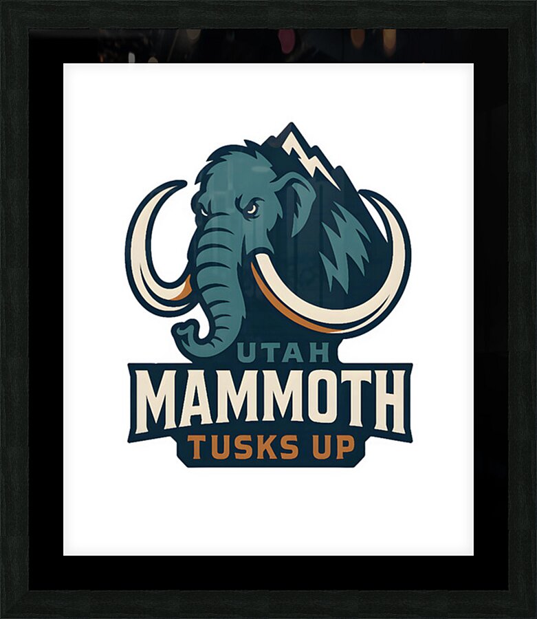 Utah Mammoth 27 Picture Frame print