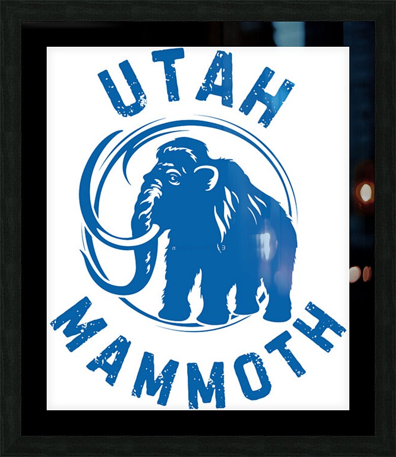 Utah Mammoth 29 Picture Frame print