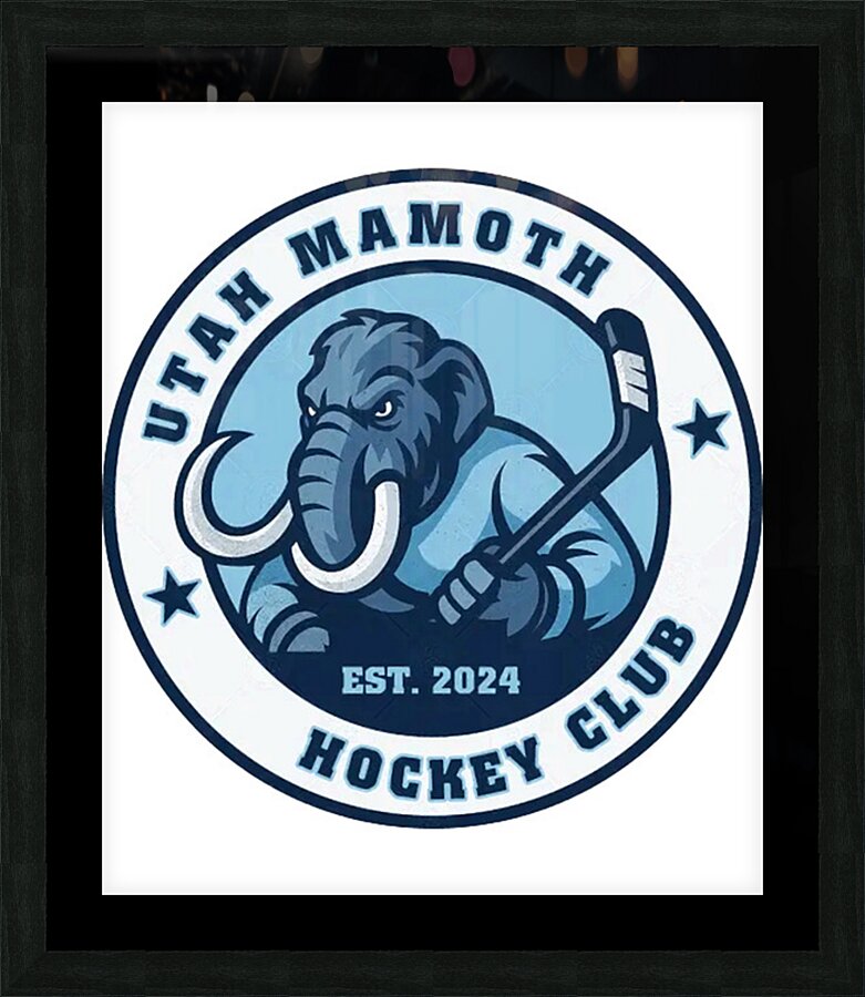 Utah Mammoth 34 Picture Frame print