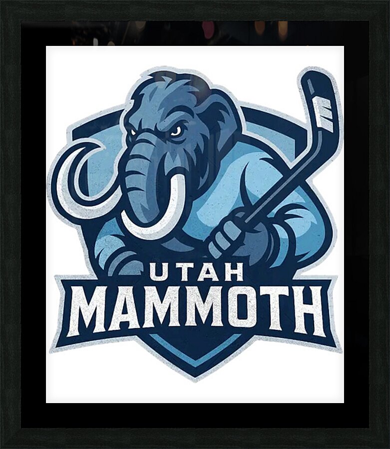 Utah Mammoth 37 Picture Frame print