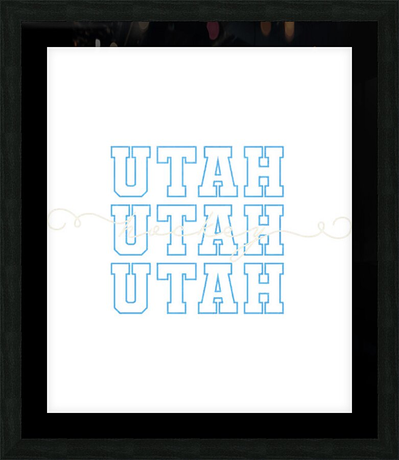 Utah Mammoth 39 Picture Frame print