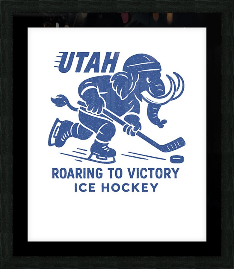 Utah Mammoth 41 Picture Frame print