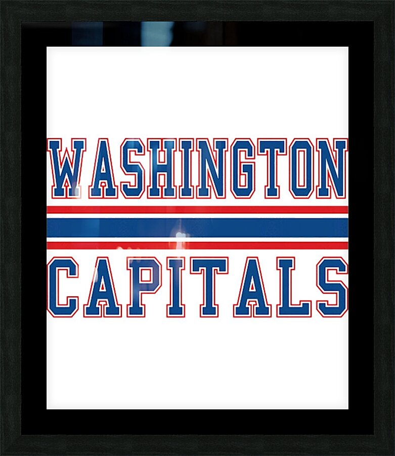 Washington Capitals 14 Picture Frame print