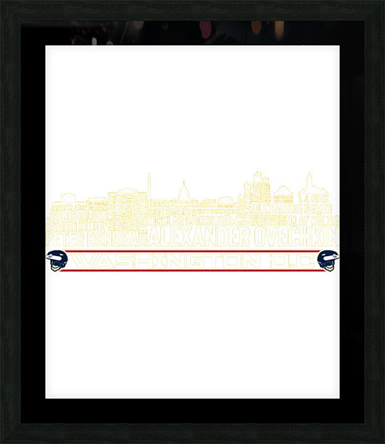 Washington Capitals 38 Picture Frame print