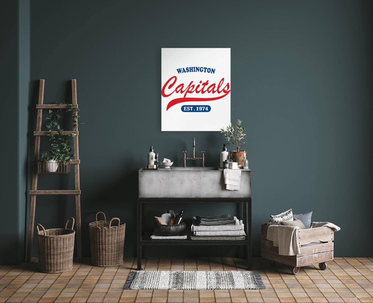 Washington Capitals 23 Reproduction