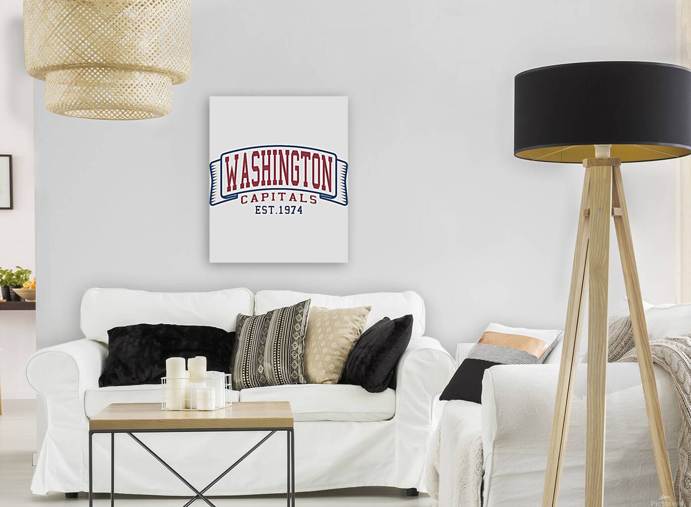 Washington Capitals 24 Reproduction