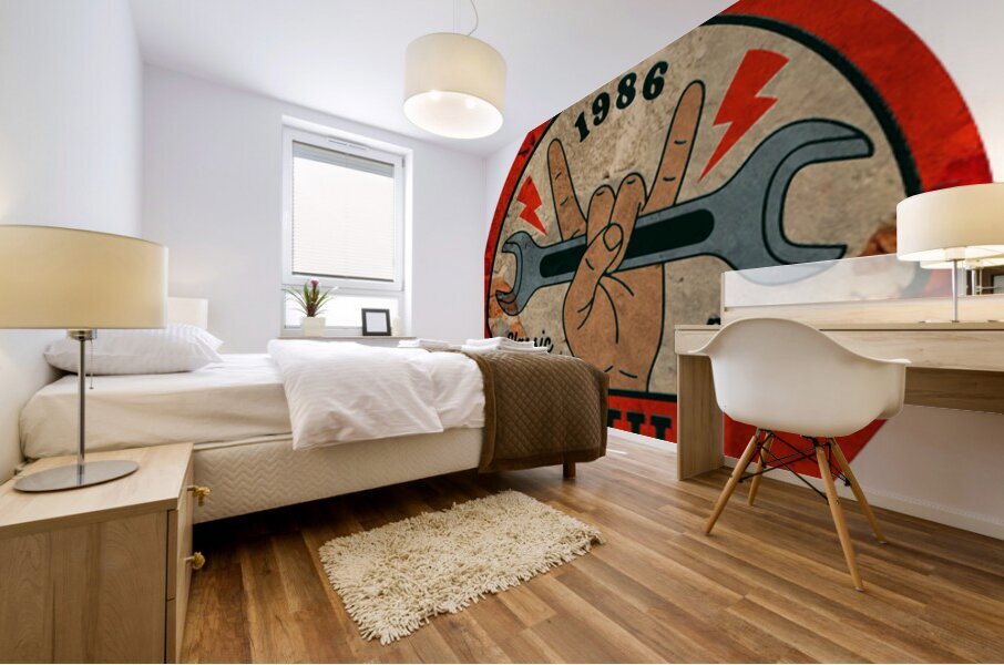 Roxette 2 Mural print