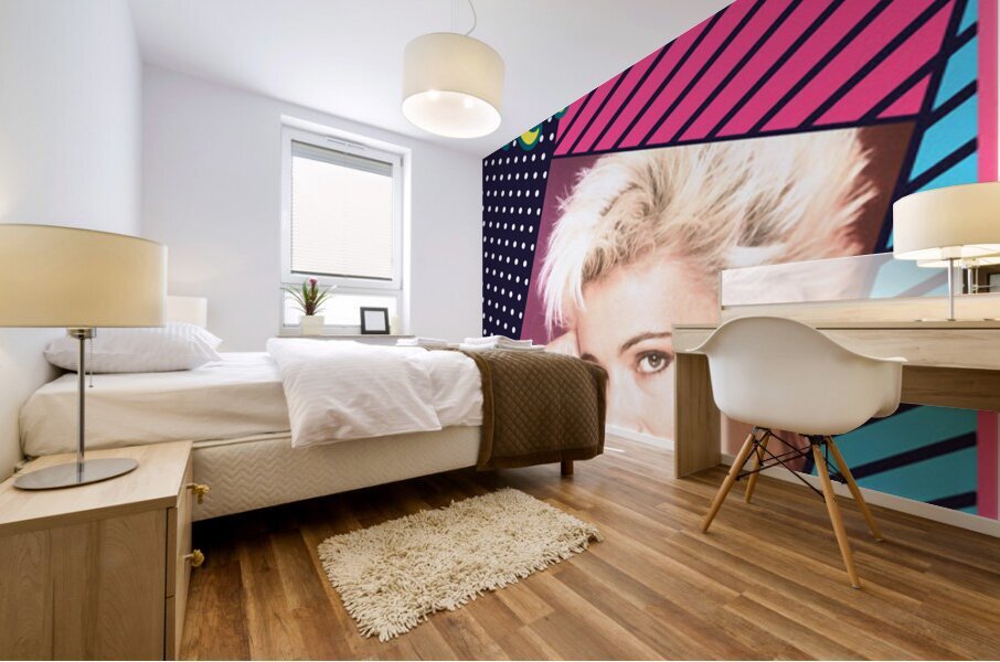 Roxette 10 Mural print