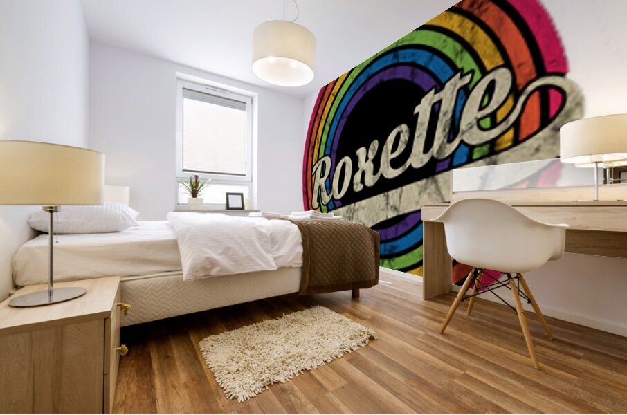 Roxette 17 Mural print