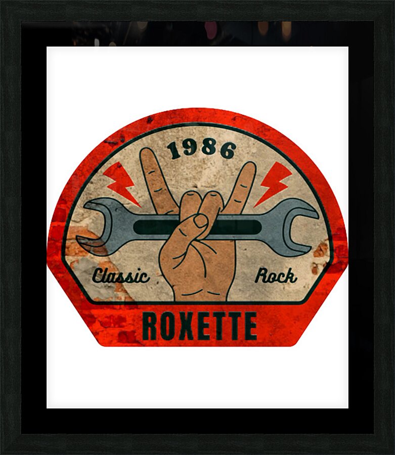 Roxette 2 Picture Frame print