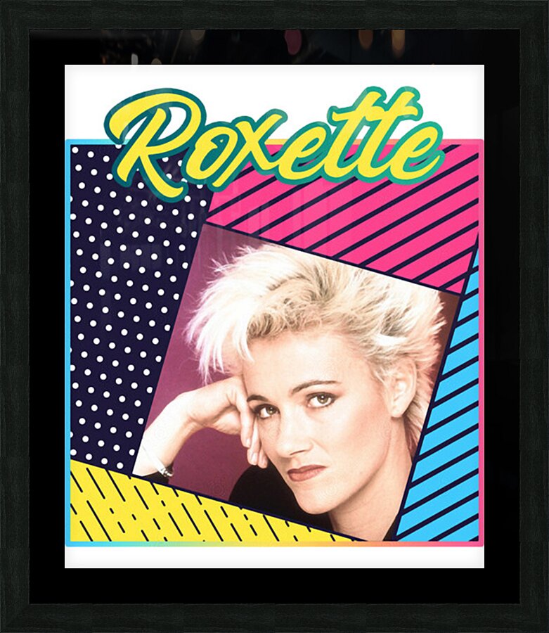 Roxette 10 Picture Frame print