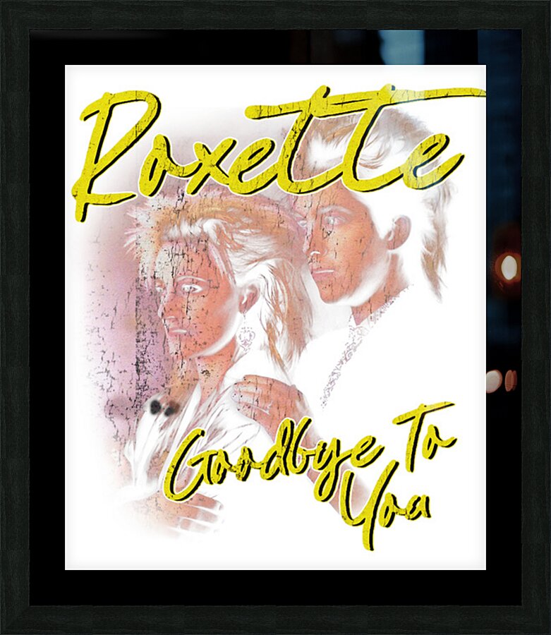 Roxette 12 Picture Frame print