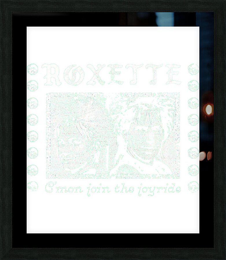 Roxette 22 Picture Frame print
