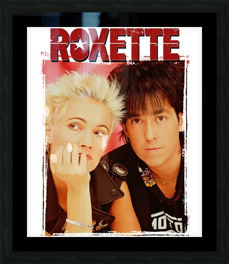Roxette 24 Picture Frame print